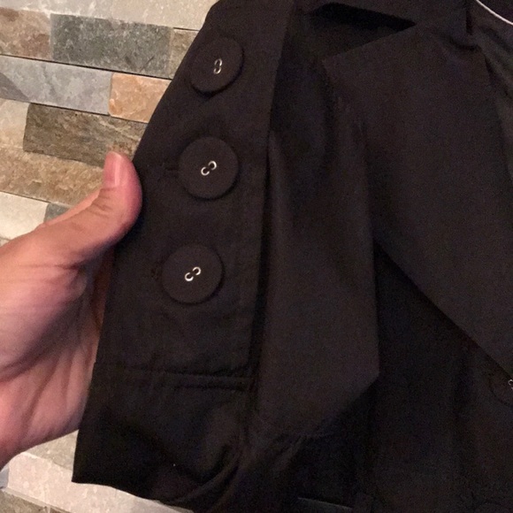 Zara brown basic trench coat size medium - Picture 4 of 8